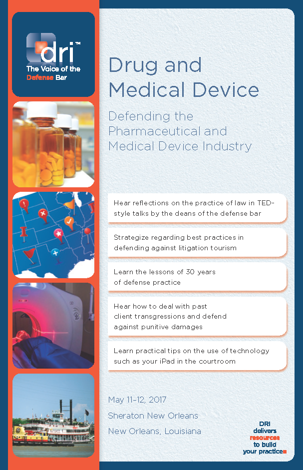Drug and Medical Device