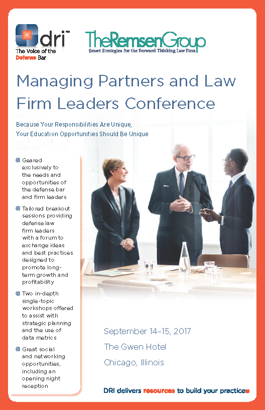 Managing Partners and Law Firm Leaders Conference