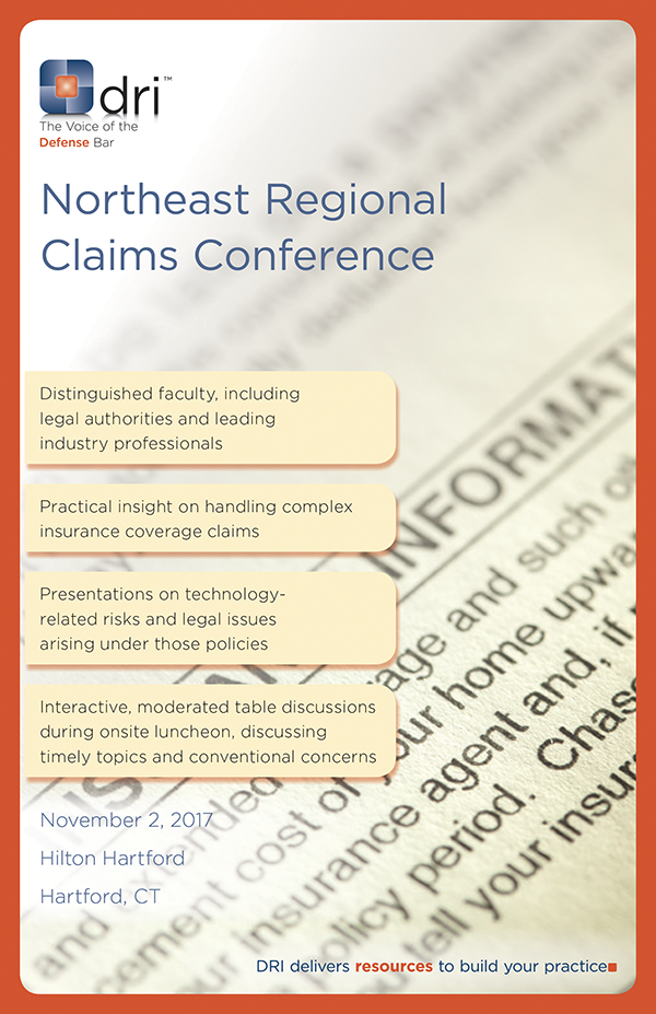 Northeast Regional Claims Conference