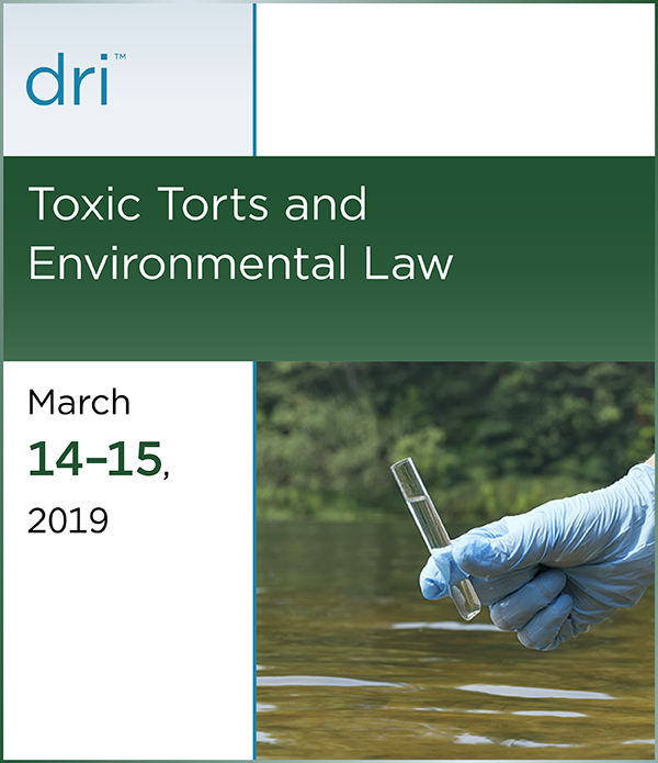 Toxic Torts and Environmental Law