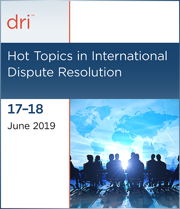 Hot Topics in International Dispute Resolution